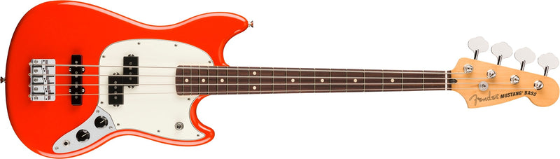 กีตาร์เบส Fender Player II Mustang Bass PJ, Coral Red