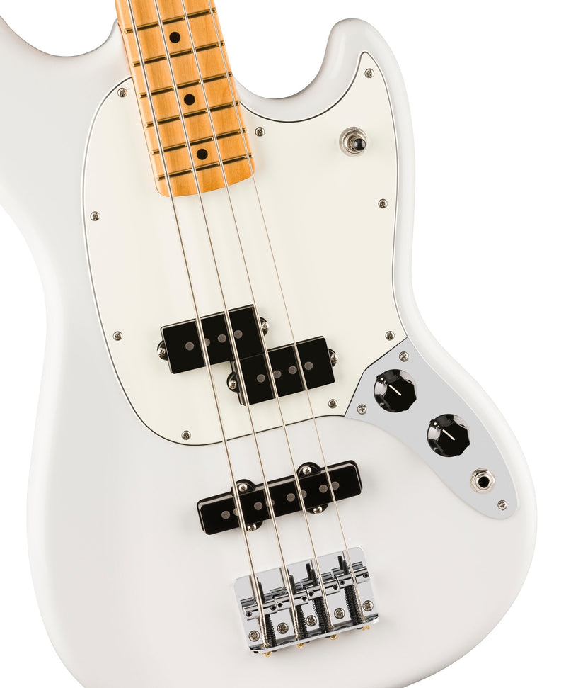 กีตาร์เบส Fender Player II Mustang Bass PJ, Polar White