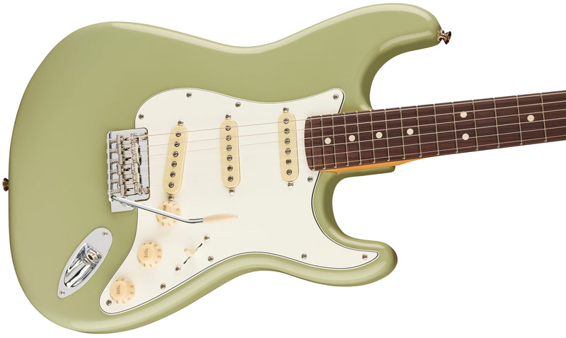 กีต้าร์ไฟฟ้า Fender Player II Stratocaster, Slab Rosewood, Birch Green