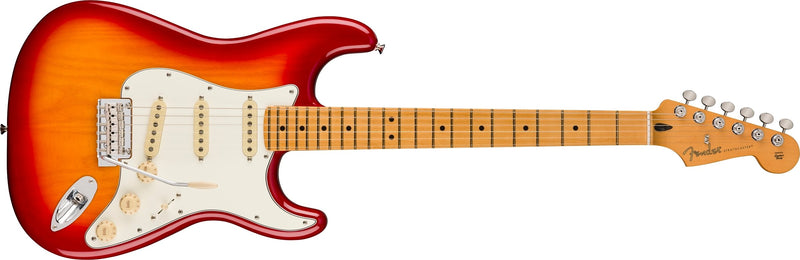 กีต้าร์ไฟฟ้า Fender Player II Stratocaster, Maple, Aged Cherry Burst (Chambered Ash)