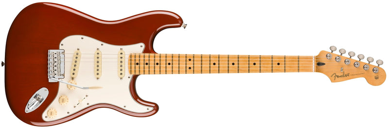 กีต้าร์ไฟฟ้า Fender Player II Stratocaster, Maple, Transparent Mocha Burst (Chambered Mahogany)