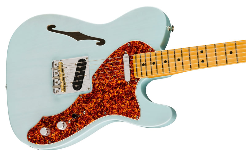 กีตาร์ไฟฟ้า Fender Limited Edition American Professional II Telecaster Thinline, Daphne Blue