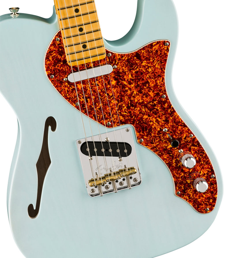 กีตาร์ไฟฟ้า Fender Limited Edition American Professional II Telecaster Thinline, Daphne Blue