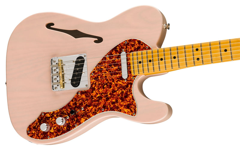 กีตาร์ไฟฟ้า Fender Limited Edition American Professional II Telecaster Thinline, Shell Pink