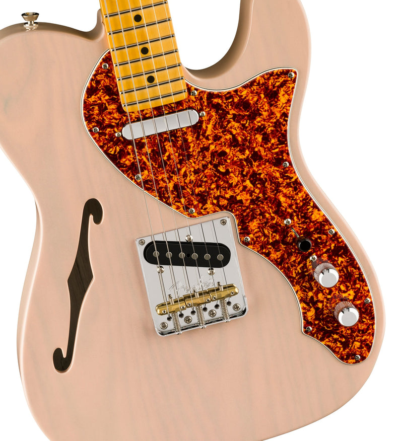 กีตาร์ไฟฟ้า Fender Limited Edition American Professional II Telecaster Thinline, Shell Pink