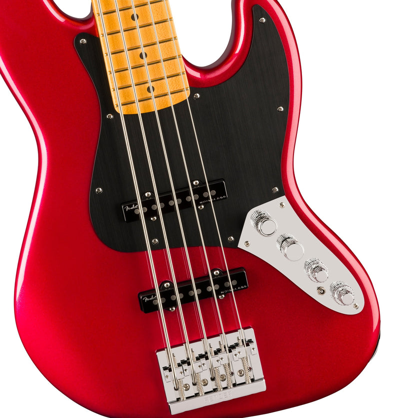 กีตาร์เบส Fender American Ultra II Jazz Bass V, Sinister Red