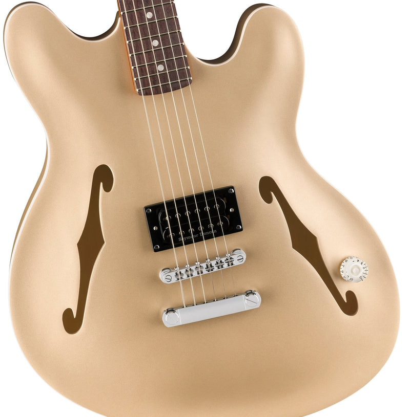 กีตาร์ไฟฟ้า Fender Tom DeLonge Starcaster, Shoreline Gold