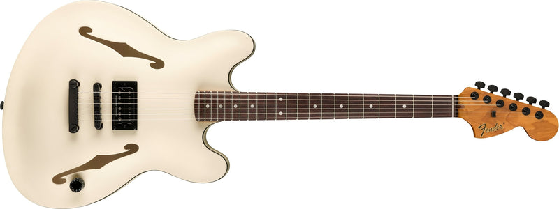 กีตาร์ไฟฟ้า Fender Tom DeLonge Starcaster, Olympic White