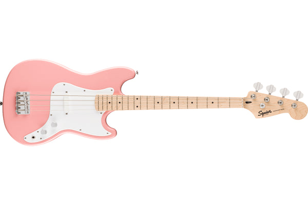 เบสไฟฟ้า Squier FSR Sonic Bronco Bass, Shell Pink