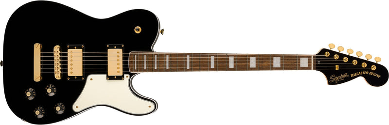 กีต้าร์ไฟฟ้า Squier Limited Edition Paranormal Troublemaker Telecaster Deluxe, Black