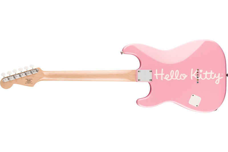 กีตาร์ไฟฟ้า Squier Hello Kitty Pink Stratocaster