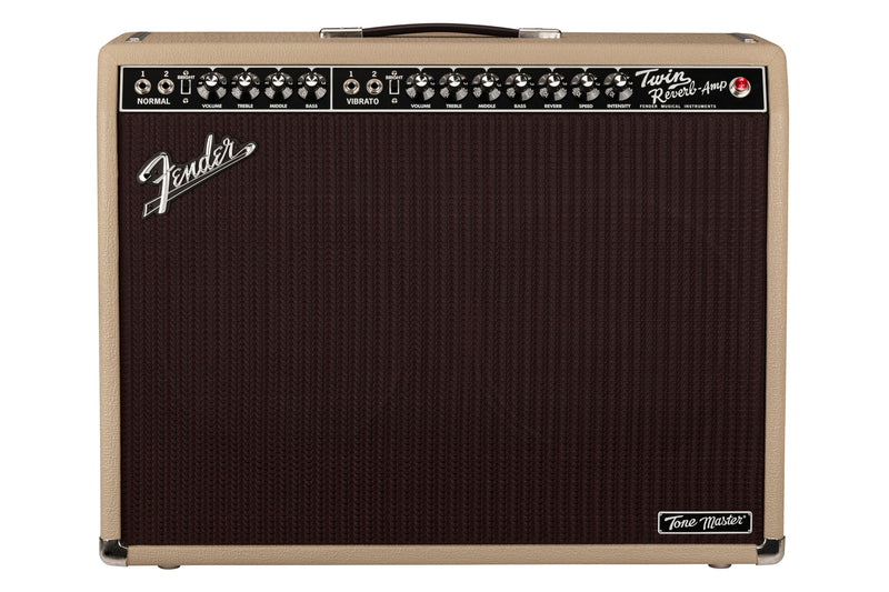 แอมป์กีต้าร์ไฟฟ้า Fender Tone Master Twin Reverb Blonde