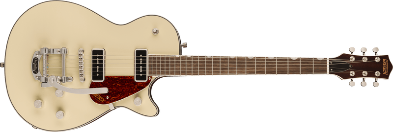 กีตาร์ไฟฟ้า Gretsch G5210T-P90 Electromatic Jet Two 90 Single-Cut with Bigsby, Vintage White 