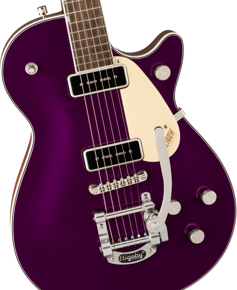 กีตาร์ไฟฟ้า Gretsch G5210T-P90 Electromatic Jet Two 90 Single-Cut with Bigsby, Amethyst