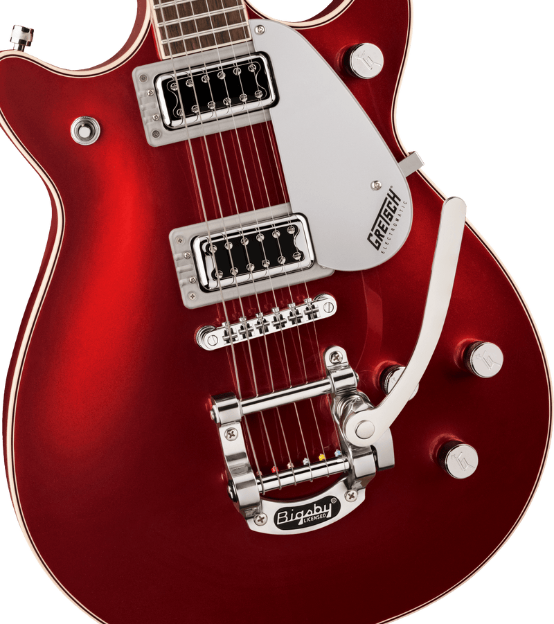 Gretsch G5232T Electromatic Double Jet FT with Bigsby, Broadway Jade, Firestick Red