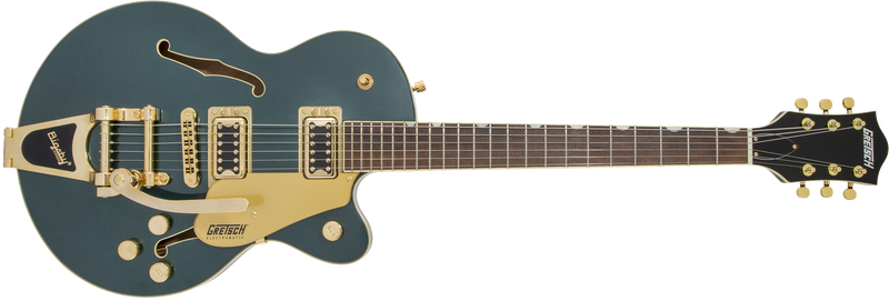 กีตาร์ไฟฟ้า Gretsch G5655TG Electromatic Center Block Jr. Single-Cut with Bigsby, Cadillac Green