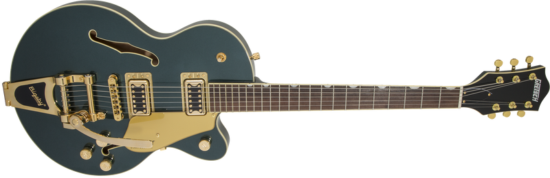 กีตาร์ไฟฟ้า Gretsch G5655TG Electromatic Center Block Jr. Single-Cut with Bigsby, Cadillac Green