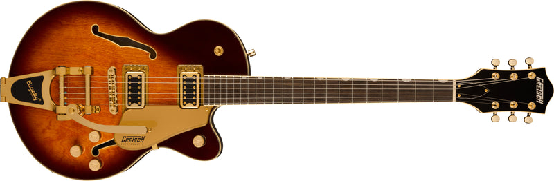 กีตาร์ไฟฟ้า Gretsch G5655TG Electromatic Center Block Jr. Single-Cut with Bigsby, Single Barrel Burst