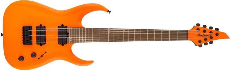 กีตาร์ไฟฟ้า Jackson 2024 Pro Series Signature Misha Mansoor Juggernaut HT7, Neon Orange