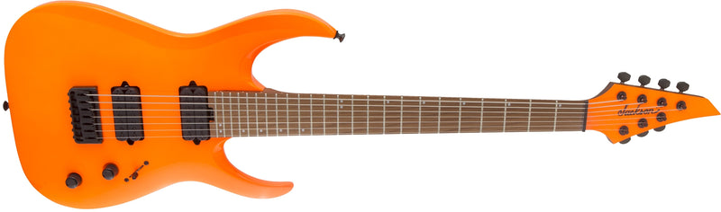 กีตาร์ไฟฟ้า Jackson 2024 Pro Series Signature Misha Mansoor Juggernaut HT7, Neon Orange