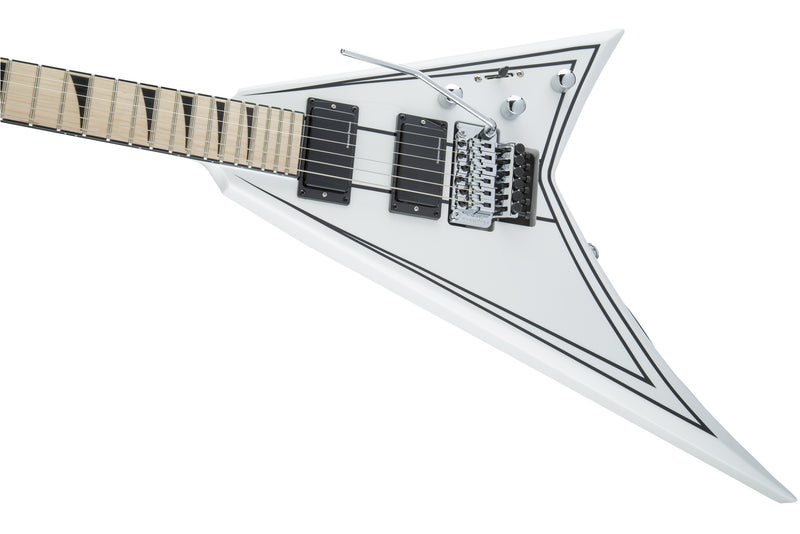 กีตาร์ไฟฟ้า Jackson X Series Rhoads RRX24M, Snow White with Black Pinstripes