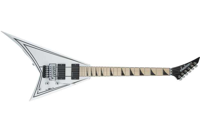 กีตาร์ไฟฟ้า Jackson X Series Rhoads RRX24M, Snow White with Black Pinstripes