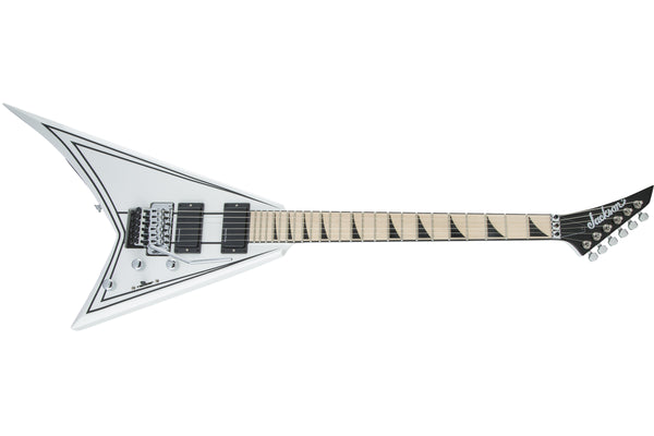 กีตาร์ไฟฟ้า Jackson X Series Rhoads RRX24M, Snow White with Black Pinstripes