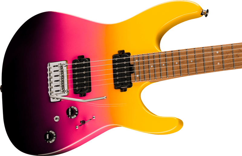 กีตาร์ไฟฟ้า Charvel Pro-Mod DK24 HH 2PT CM, Malibu Sunset