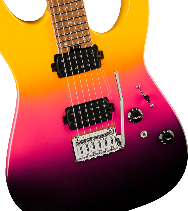 กีตาร์ไฟฟ้า Charvel Pro-Mod DK24 HH 2PT CM, Malibu Sunset