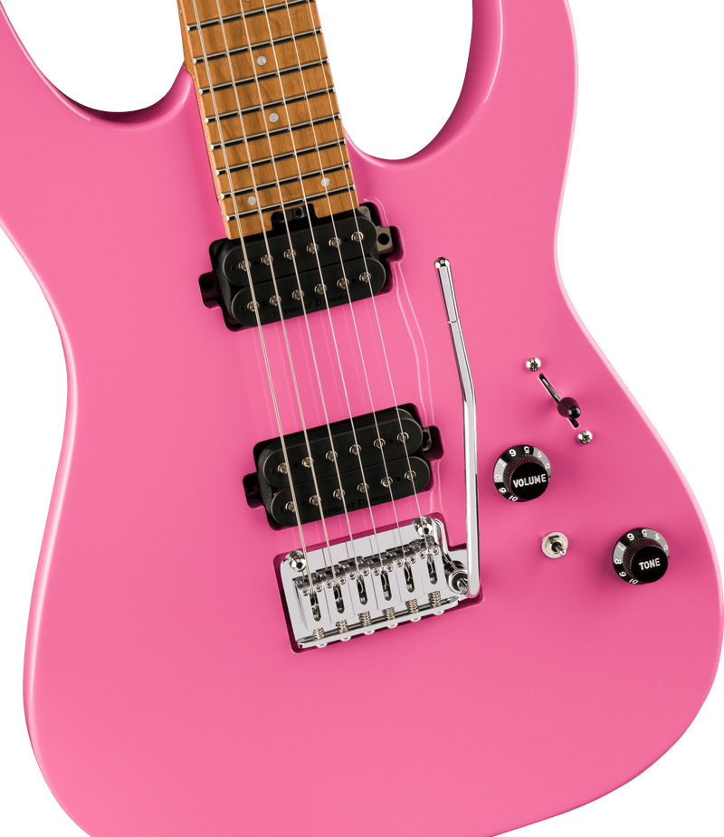 กีตาร์ไฟฟ้า Charvel Pro-Mod DK24 HH 2PT CM, Bubblegum Pink