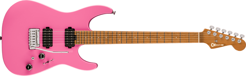 กีตาร์ไฟฟ้า Charvel Pro-Mod DK24 HH 2PT CM, Bubblegum Pink