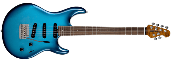 กีตาร์ไฟฟ้า Music Man Luke 4 SSS, Diesel Blue