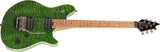 EVH Wolfgang WG Standard QM, Transparent Green