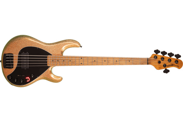 กีตาร์เบส Music Man DarkRay 5 Bass, Gold Bar