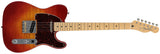 Fender, 2024 Collection, Made in Japan Hybrid II Telecaster, Orange Sunset Transparent