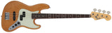 กีตาร์เบส Fender, 2024 Collection, Made in Japan Hybrid II Jazz Bass PJ, Vintage Natural