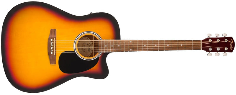 กีตาร์โปร่ง Fender FA-25CE Dreadnought, Sunburst