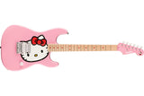 กีตาร์ไฟฟ้า Squier Hello Kitty Pink Stratocaster