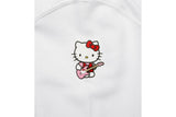 เสื้อฮู้ดแขนยาว Fender x Hello Kitty White Sleeve Logo Hoodie