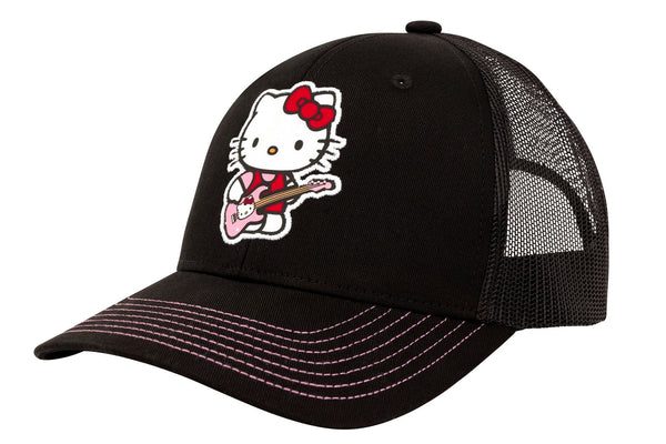 หมวกแก๊ป Fender x Hello Kitty Black Logo Hat