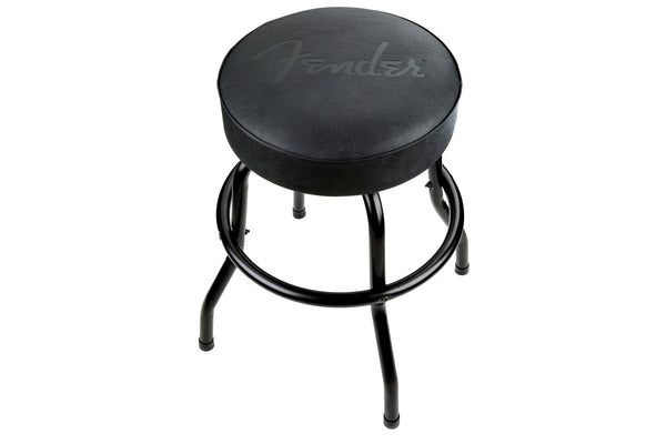 เก้าอี้บาร์ Fender Embossed Black Logo Barstool, Black