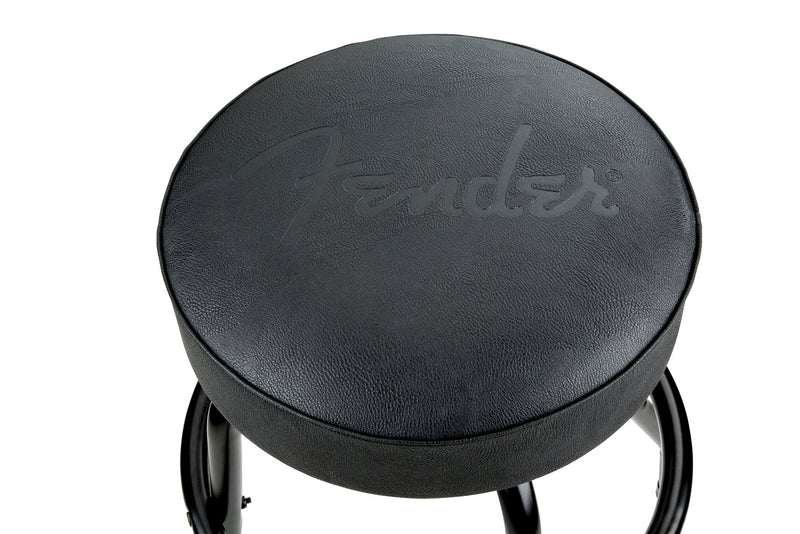 เก้าอี้บาร์ Fender Embossed Black Logo Barstool, Black 30 IN