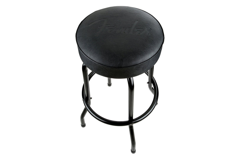 เก้าอี้บาร์ Fender Embossed Black Logo Barstool, Black 30 IN