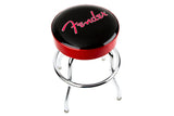 เก้าอี้บาร์ Fender Red Sparkle Logo Barstool, Black and Red Sparkle