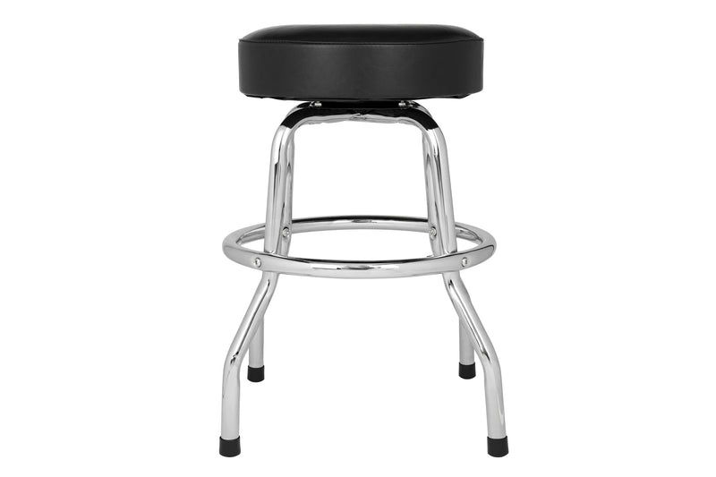 เก้าอี้บาร์ Fender Custom Shop Chevron Logo Barstool, Black/Chrome,  24 IN