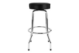 เก้าอี้บาร์ Fender Spaghetti Logo Pick Pouch Barstool, Black and Chrome, 30 IN