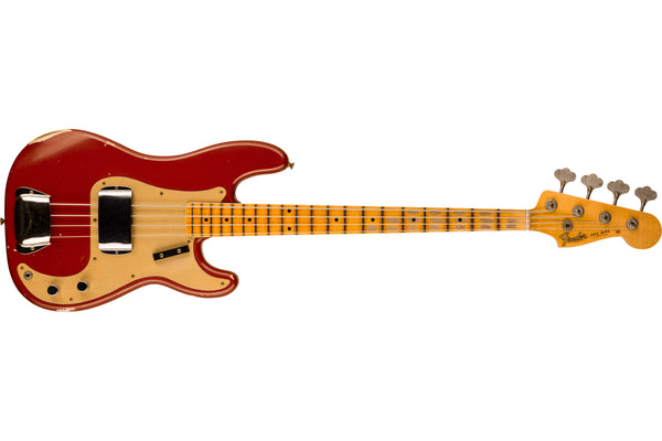 กีตาร์เบส Fender Custom Shop Limited Edition "P" Jazz Bass Relic, Aged Cimarron Red