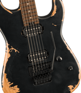 กีตาร์ไฟฟ้า Charvel Pro-Mod Relic San Dimas Style 1 HH FR PF, Black