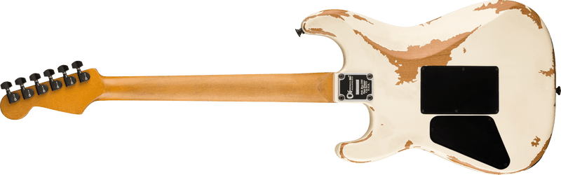 กีตาร์ไฟฟ้า Charvel Pro-Mod Relic San Dimas Style 1 HH FR PF, White