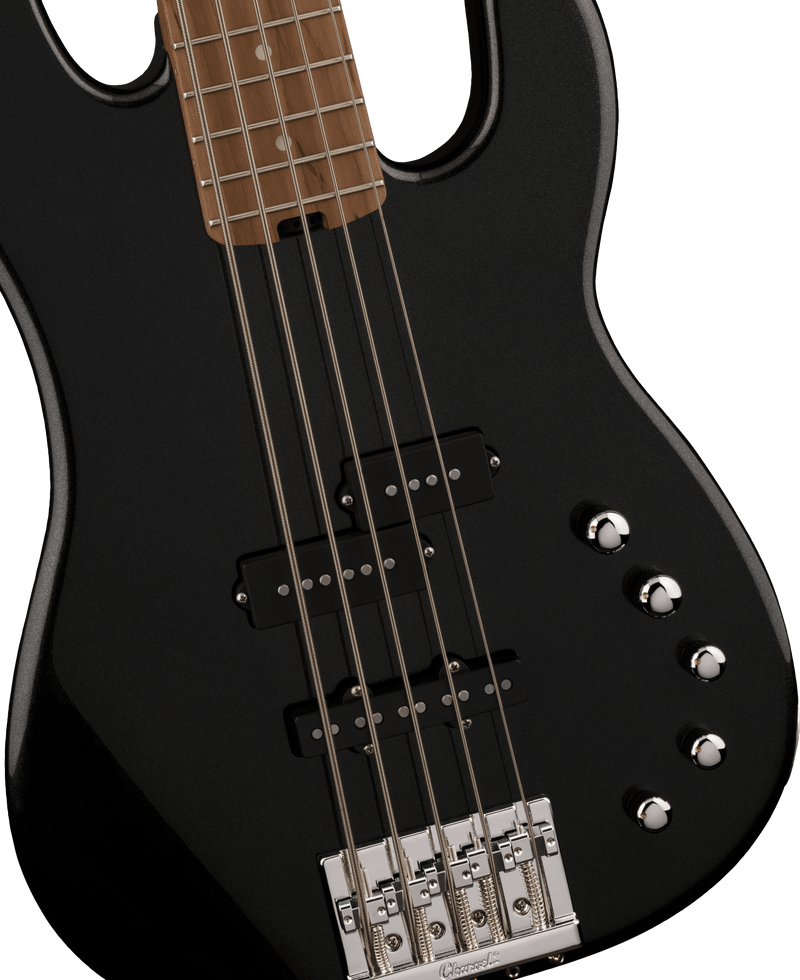 เบสไฟฟ้า Charvel Pro-Mod San Dimas Bass PJ V, Metallic Black